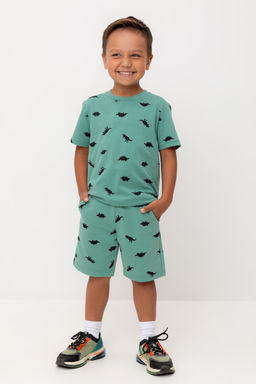 Crockid _ КР 400818/малахитово-зеленый,дино к560 шорты для мал
