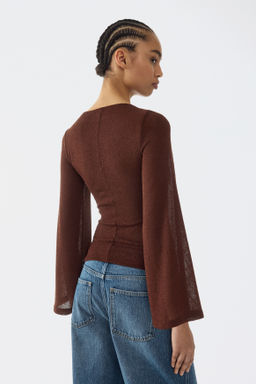 Top de punto con lazada - H&m фото 6