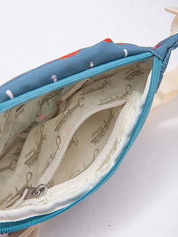 Сумка ЗАПОРОЖЕЦ Muhomori Small Waist Bag ZIP LIGHT BLUE  фото 7