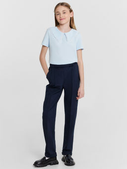 Брюки для девочек синие