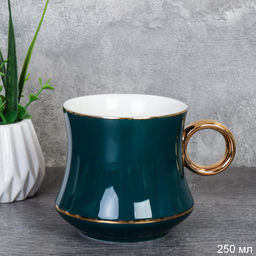 Цена за 24 шт. Кружка 240 мл Золото / GC-410- gold /уп 24/