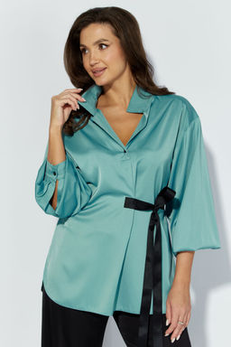 Костюм ТАиЕР 1301 бирюза, черный фото 6