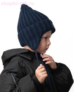 12666/2 MBU Ушанка для мальчика флис (48-52)