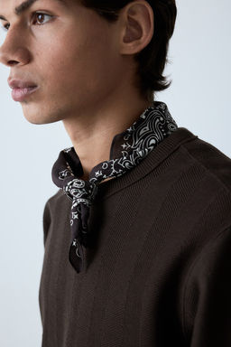 Sudadera con diseno de espiguilla Regular Fit - H&m фото 4
