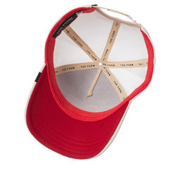 Бейсболка GOORIN BROTHERS арт. 101-1829 (красный / кремовый) фото 3