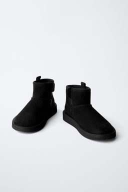SHEEPSKIN ANKLE BOOTS - Zara фото 3