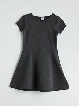 Bisiklet Yaka K?z ?ocuk Elbise