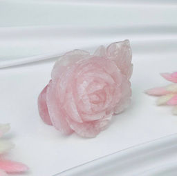 Цветок из Розового кварца - Радуга самоцветов фото 4