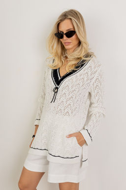 SS-2645 джемпер женский молоко