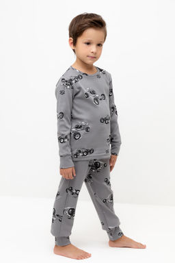 Crockid _ К 1552/серый,быстрые багги пижама дет  фото 2