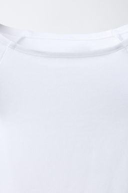 CAMISETA LISA CON MODAL / Blanco - Zara фото 5