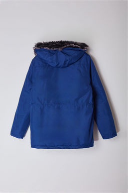 TRENDYOL MAN Saks Regular Fit K?sl?k Parka Ruzgarl?k Mont TMNAW25MO00023 - Trendyolmilla фото 7