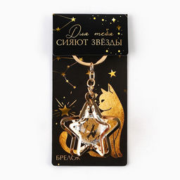 Брелок для ключей Для тебя сияют звезды, 7?2 см