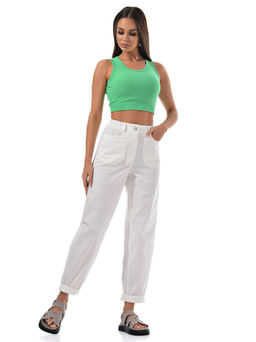 Хлопковые деним брюки - А+б коллекция фото 3