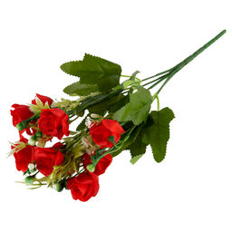 Искусственное растение Blumentag ATJ-06 Растение искусственное Роза 32 см 5 х 1 шт. 01 белый/св.желтый  фото 11