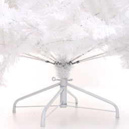 Ёлка "Звон вьюги" 180 см, ПВХ (786 веток), белый иней, Белый