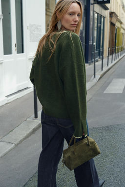 CARDIGAN WITH CONTRAST TRIMS - Zara фото 4