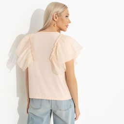 Блуза комбинированная, Лёгкое головокружение - Charutti фото 11