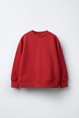 BASIC PLUSH SWEATSHIRT - Zara фото 2