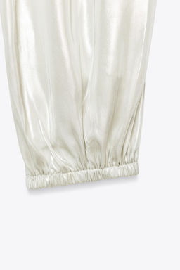 FOIL SAROUEL TROUSERS - Zara фото 14