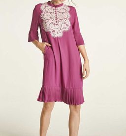 Платье, цикламен