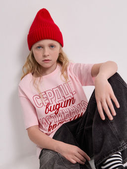 ACOOLA / Футболка детская для девочек Sonora розовый  фото 4