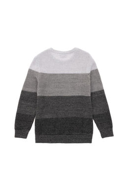 Меланжевый свитер антрацитового цвета для мальчика Неожиданная скидка в корзине - U.s. polo assn фото 2