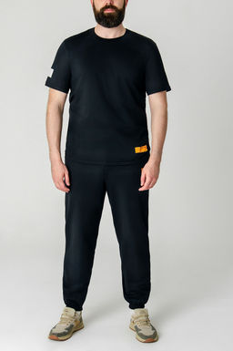 Арт. 613107 Комплект с брюками мужской 48-56 (5 шт) Цвет:черный - Идеал фото 7