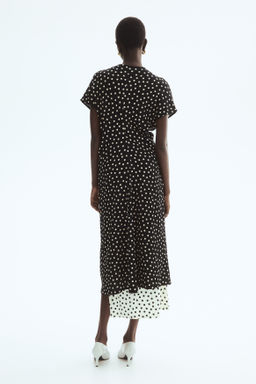 Vestido en punto con textura - H&m фото 4