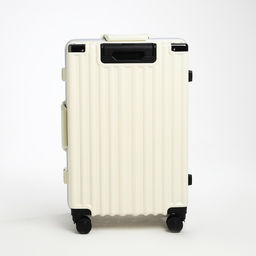 Чемодан средний 24, отдел на молнии, 2 кодовых замка, 4 колеса, крючок, цвет бежевый - Simaland фото 4