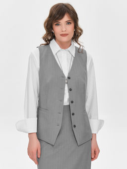 Жилет в полоску - Stilla фото 2