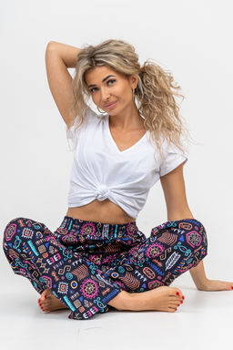 Костюм женский Натали 36691 футболка и брюки хлопок  фото 37