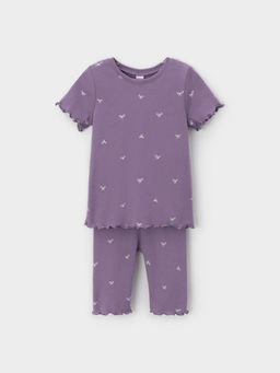 К 1632/фиолетовый 3612 Н063 пижама для дев