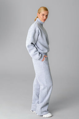 Арт. 2915 Костюм с начесом женский 44-52 (5 шт) Цвет:серый