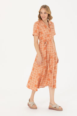 Женское тканое платье из плитки - U.s. polo assn фото 18