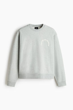 Sudadera con motivo estampado Loose Fit