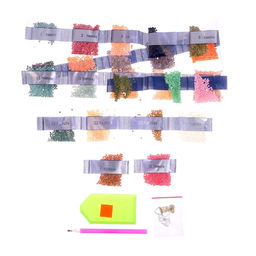 Алмазная мозаика с полным заполнением на подрамнике «Подруги», 20×30 см