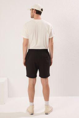 Siyah-Gul Kurusu Basic Regular/Normal Kesim Duz 2li Paket Sort TMNSS21SR0095