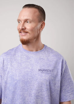 CLE Футболка муж. 552472/11ккн_п1 фиолетовый/св.фиолетовый - Clever wear фото 3