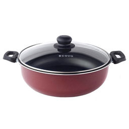 Жаровня глубокая d240 ст.кр. СЭ-012 Scovo EXPERT