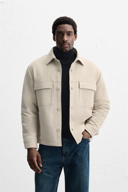 QUILTED OVERSHIRT - Zara фото 2