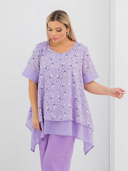 Туника 1411 сиреневый
