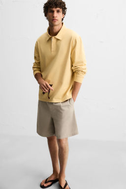 CONTRAST POLO SHIRT - Zara фото 6