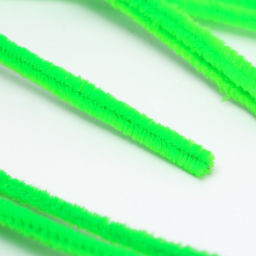 Синельная проволока, набор 50 шт., зелёный неон, 30 см