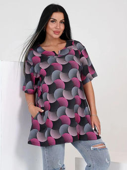 Туника женская Круги 009