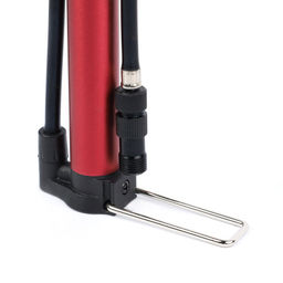 Насос для велосипеда ручной COMIRON STORM, алюминиевый цилиндр стальная складная ножка ручка и основание литой пластик Presta-Schrader, 11 бар /уп 50/ - Галеонтрейд фото 4