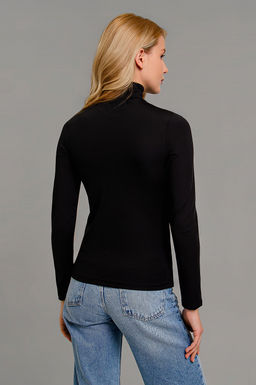 Арт.12803/1 Водолазка женская  42-50 (5 шт) Цвет:черный