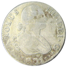 2 реала 1801 года Испания