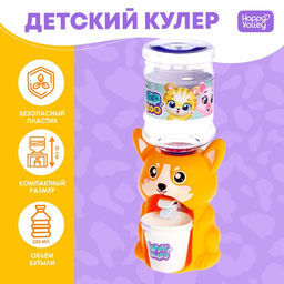Кулер детский для воды Baby zoo Корги, 350 мл