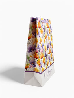 Пакет подарочный ламинированный 8 марта, L 40?31?11.5 см